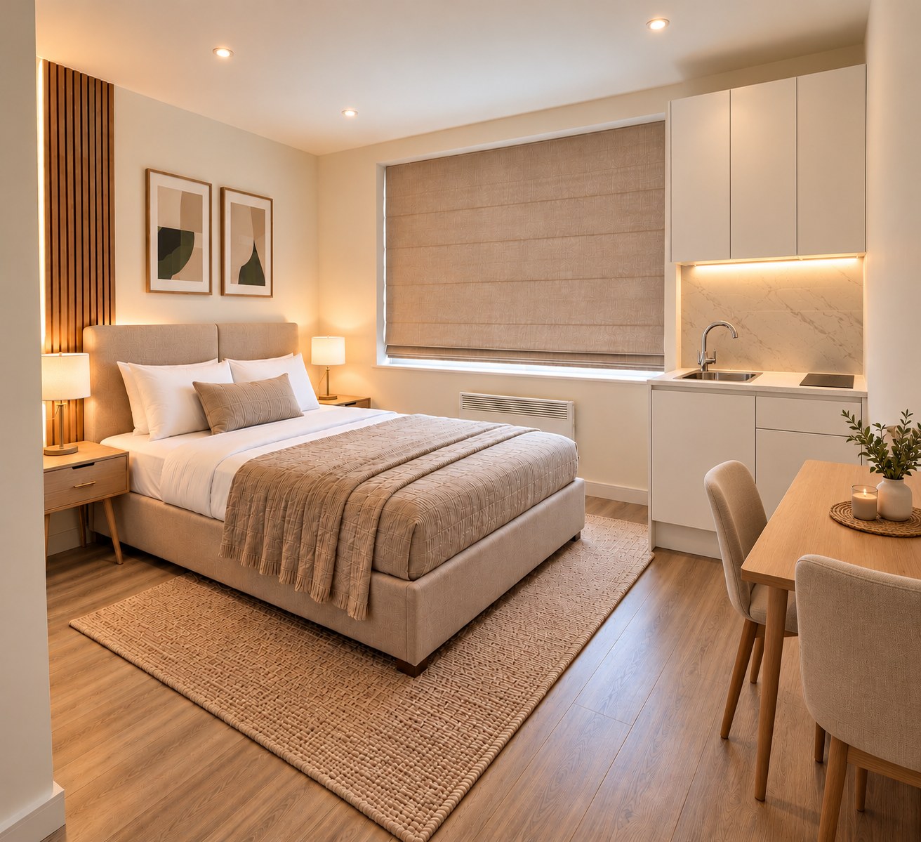 HMO Conversion – Four Studio Flats Development